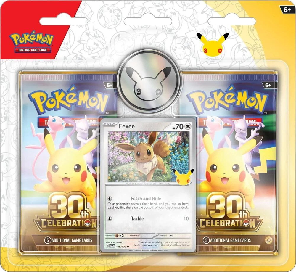 EOF-77 ポケモンカード 30th Celebration Vol.2 30th Celebration 2-Pack Blister - 30th Celebration | PulseTCG
