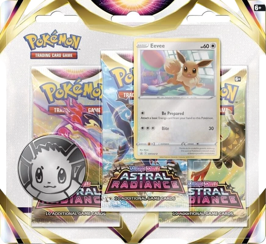 Eevee 3-Pack Blister