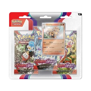 Arcanine 3-Pack Blister