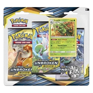 Sceptile 3-Pack Blister