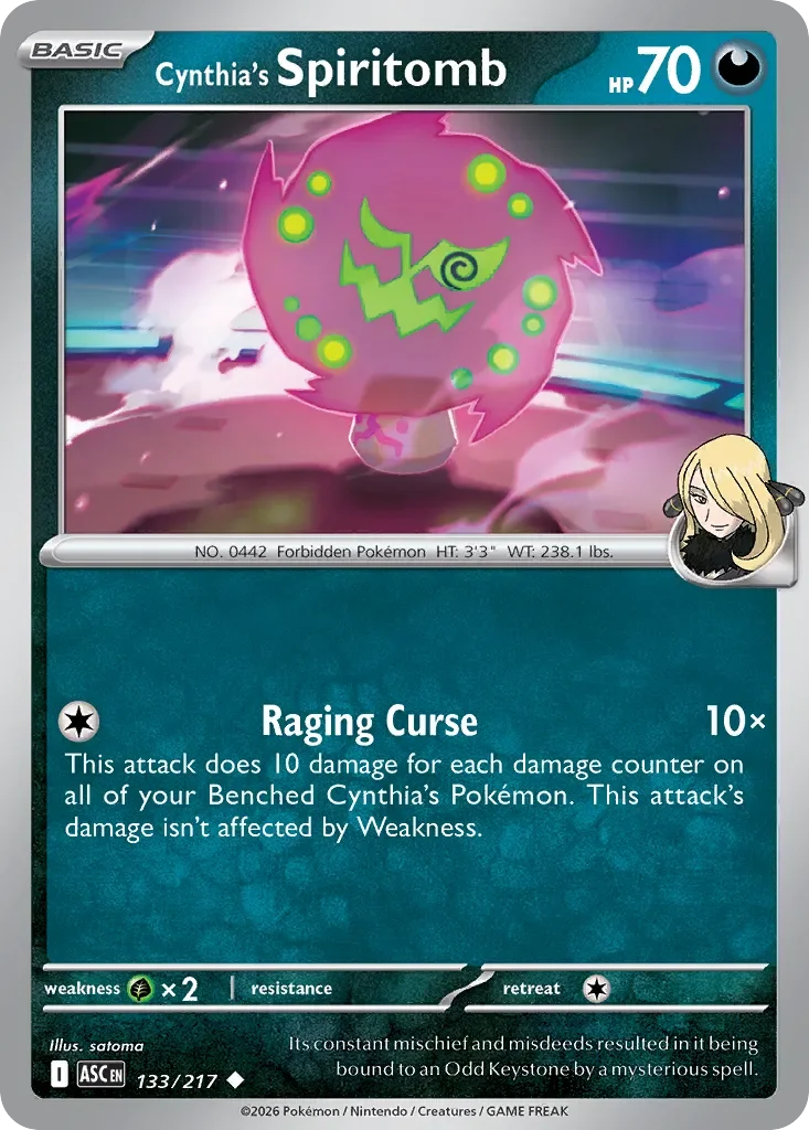 Cynthia's Spiritomb 133