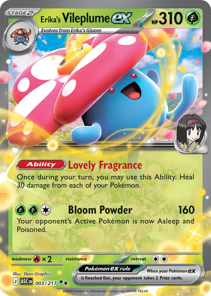 Erika's Vileplume ex 3