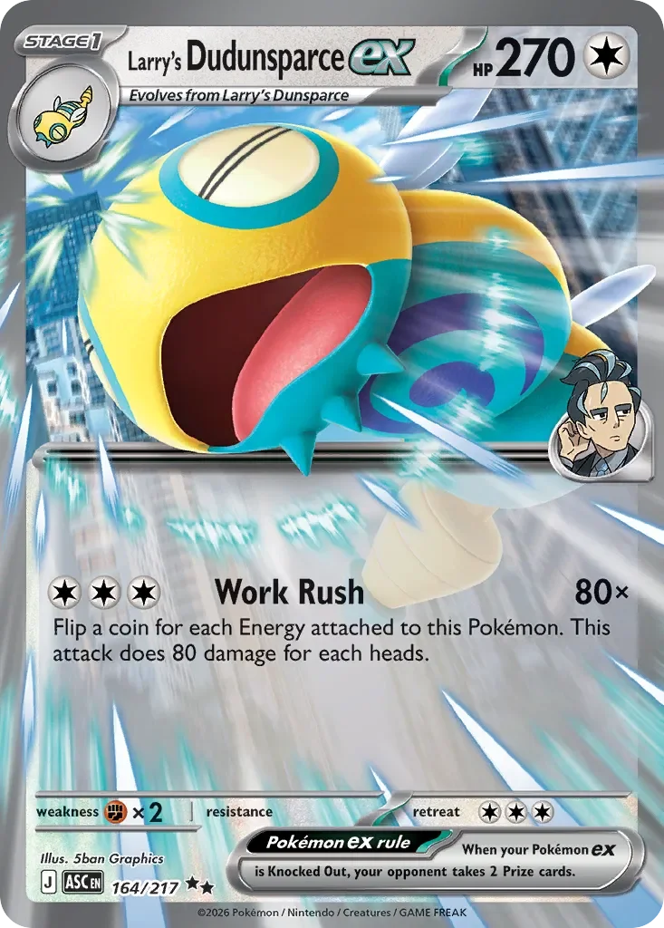 Larry's Dudunsparce ex 164