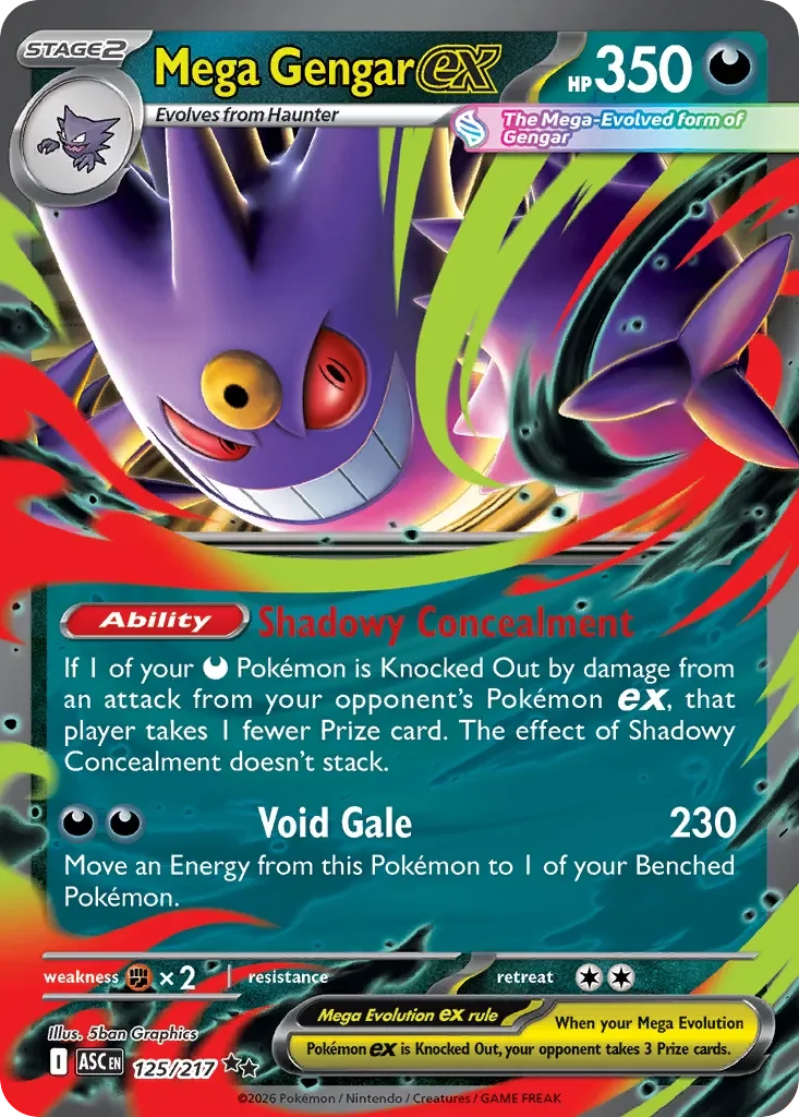 Mega Gengar ex 125