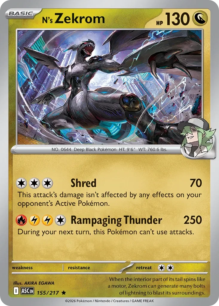 N's Zekrom 155