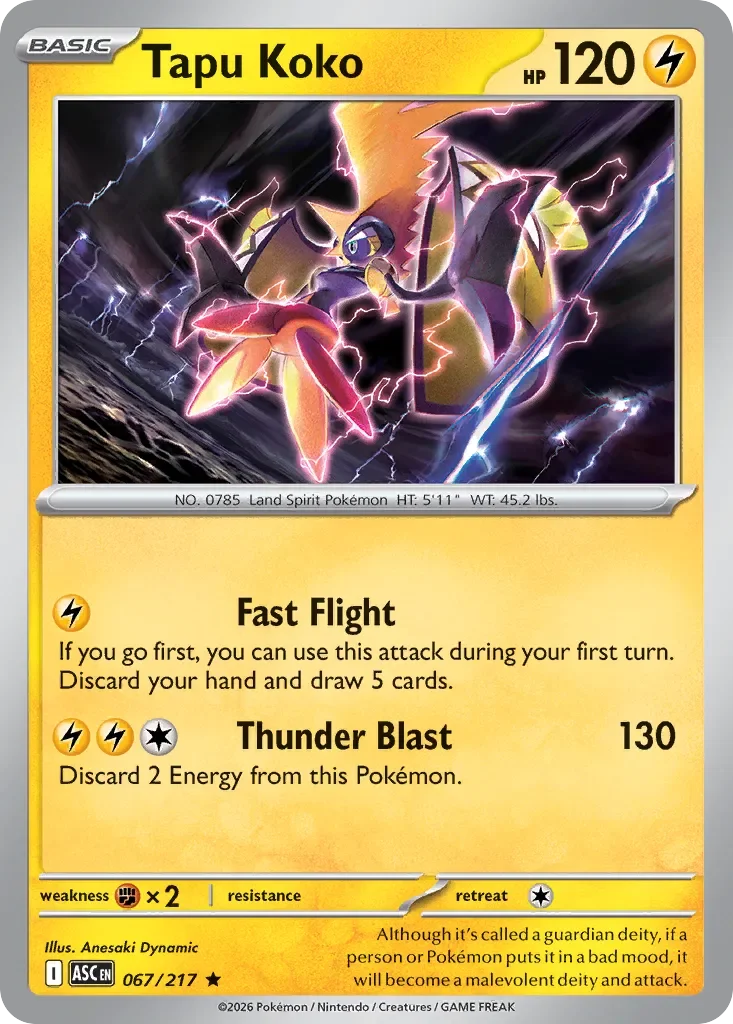 Tapu Koko 67