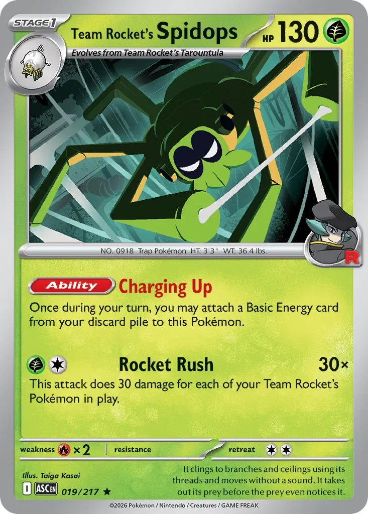 Team Rocket's Spidops 19
