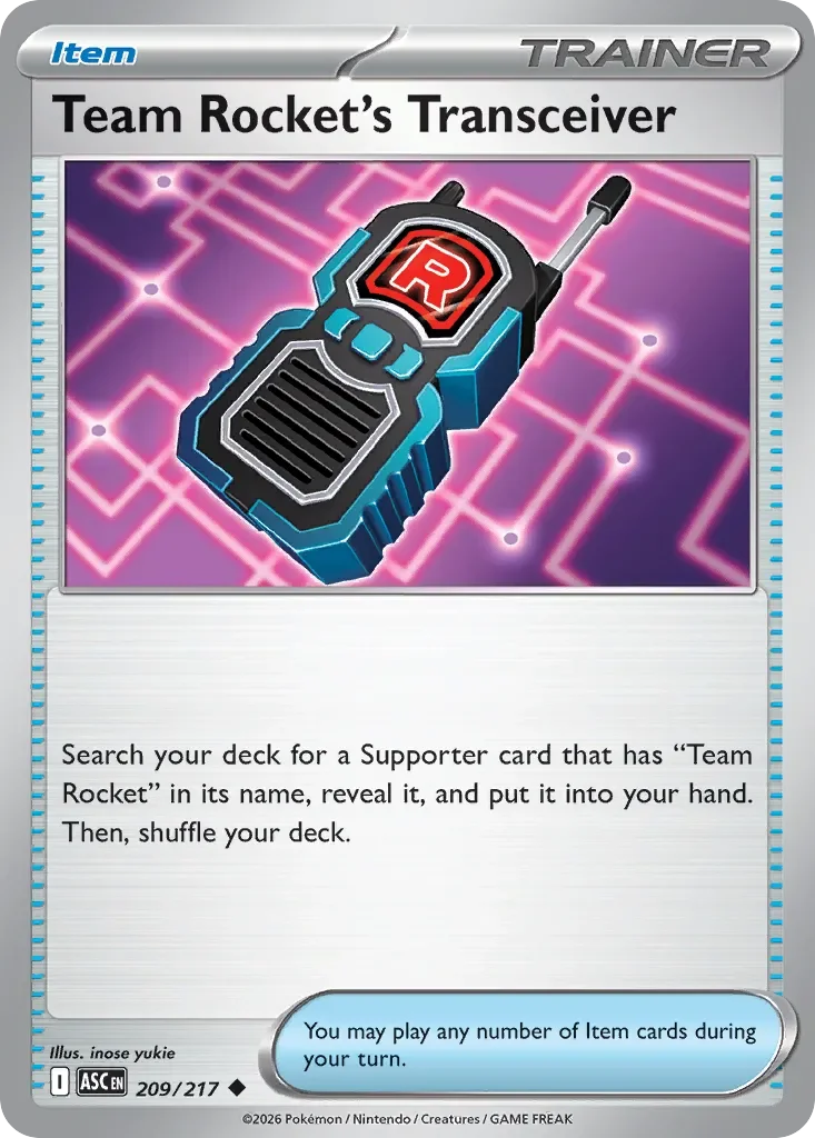 Team Rocket's Transceiver 209