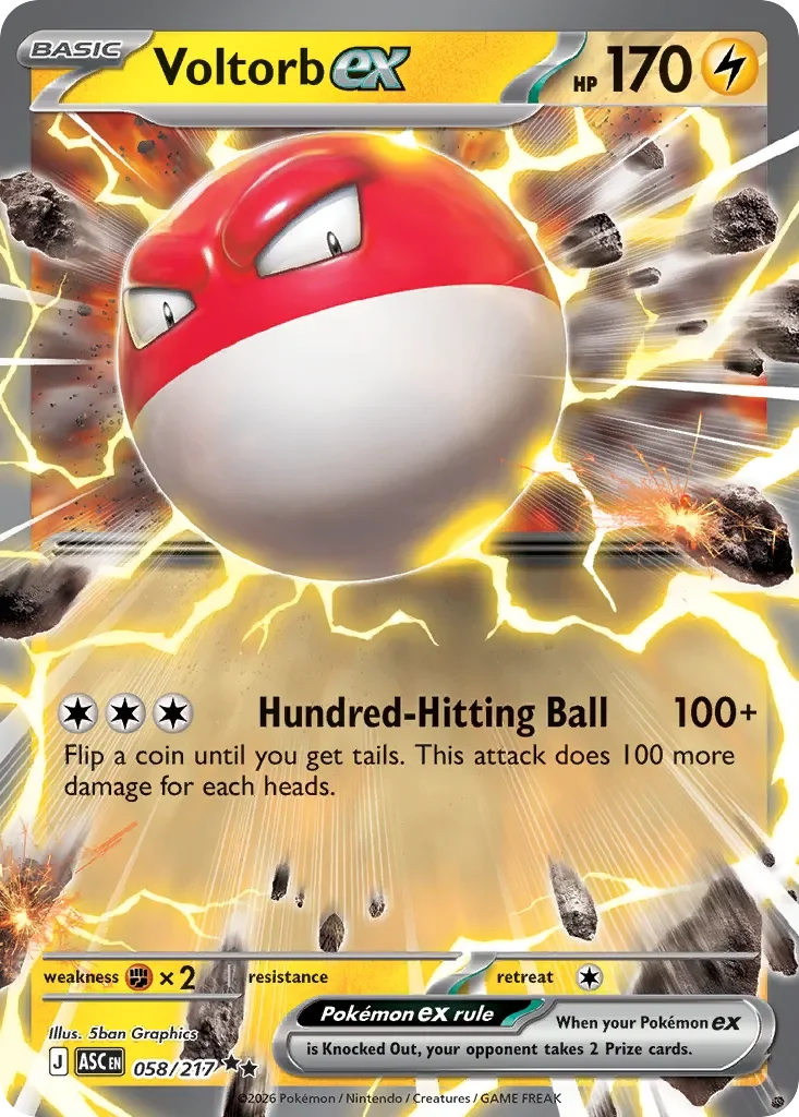 Voltorb ex 58