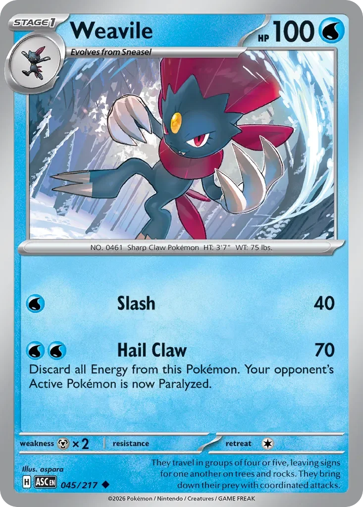 Weavile 45