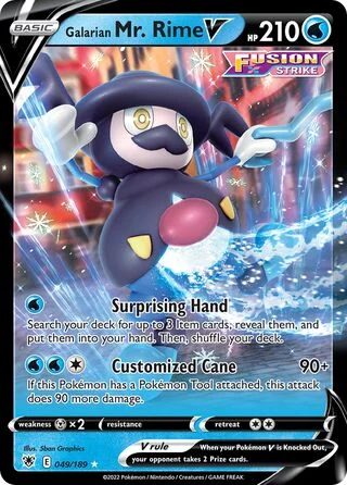 Galarian Mr. Rime V 49