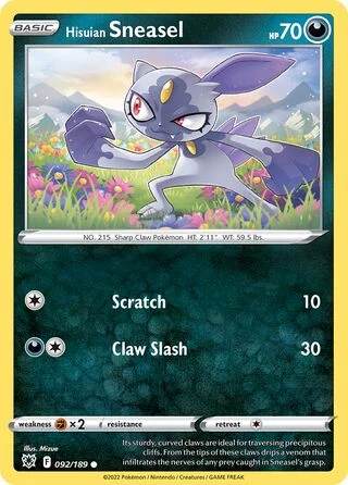 Hisuian Sneasel 92
