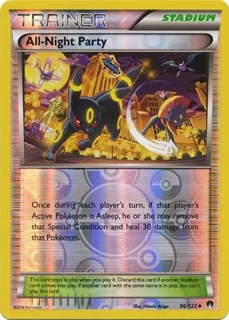 ポケモンカード All-Night Party 96/122 All-Night Party 96/122 Reverse Holo - BREAKpoint | PulseTCG