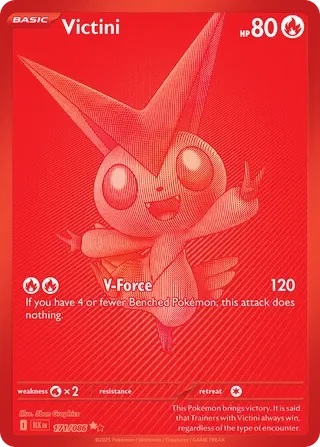 Victini 171/086 Holo - Black Bolt | PulseTCG