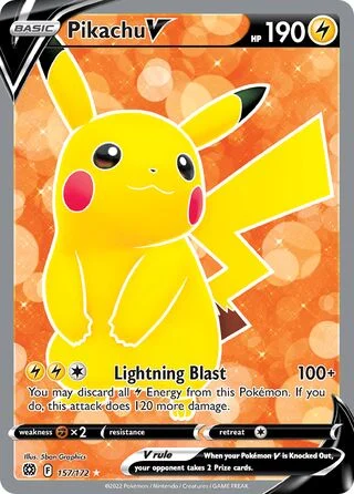 Pikachu V 157