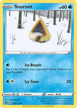 Snorunt 34