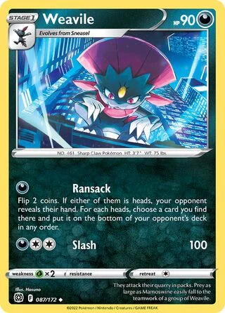 Weavile 87