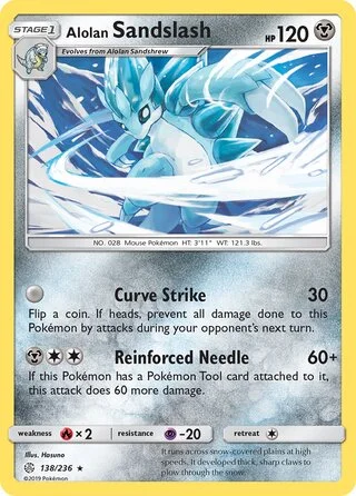 Alolan Sandslash 138
