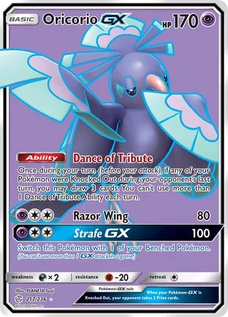 Oricorio GX 217