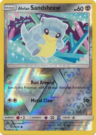 Alolan Sandshrew 137