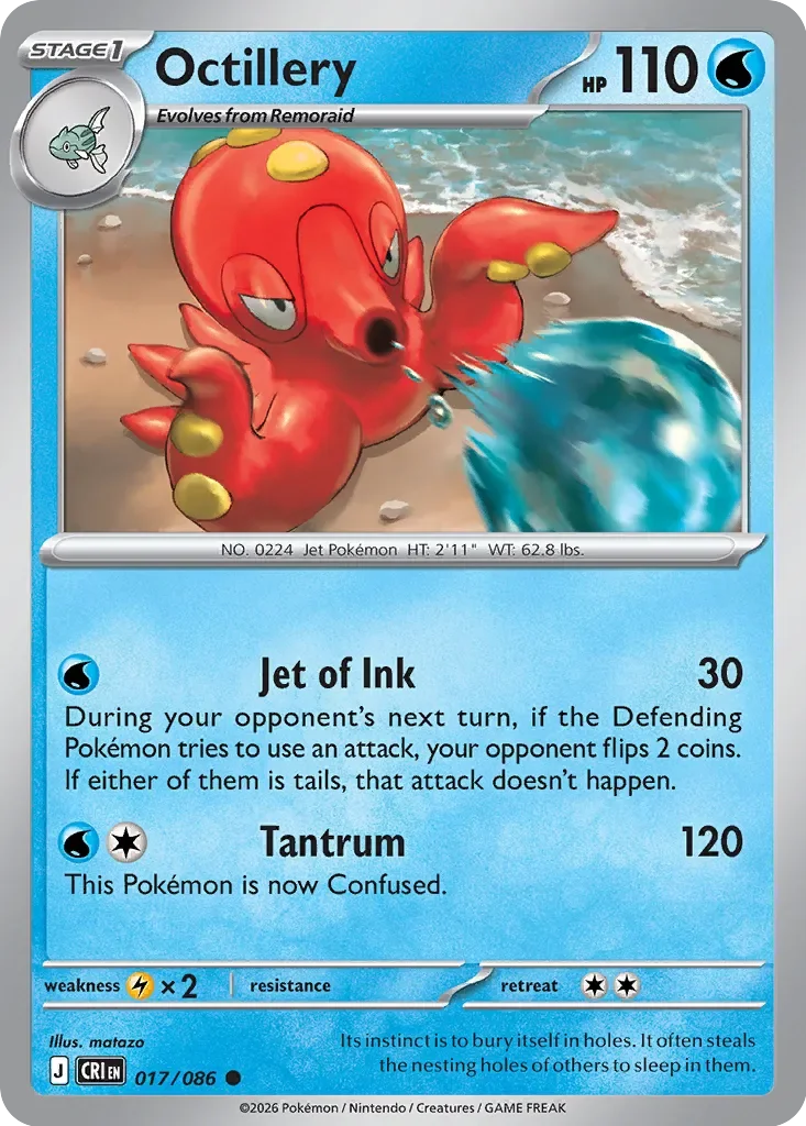 Octillery 17