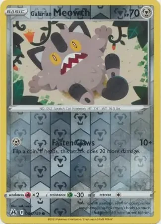 Galarian Meowth 84