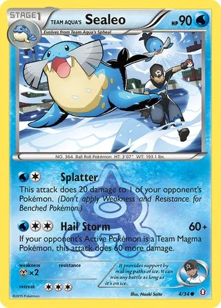 Team Aqua's Sealeo 4