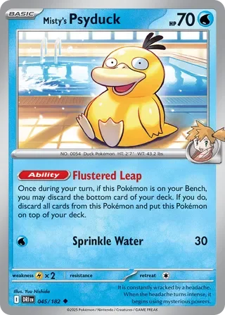 Misty's Psyduck 45