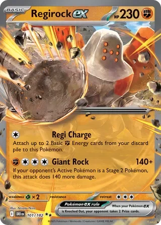 Regirock ex 101