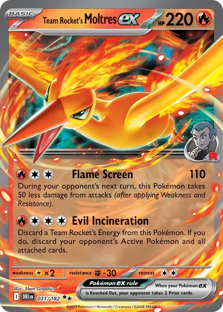 Team Rocket's Moltres ex 31