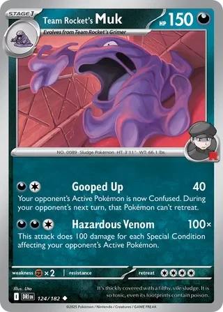 Team Rocket's Muk 124