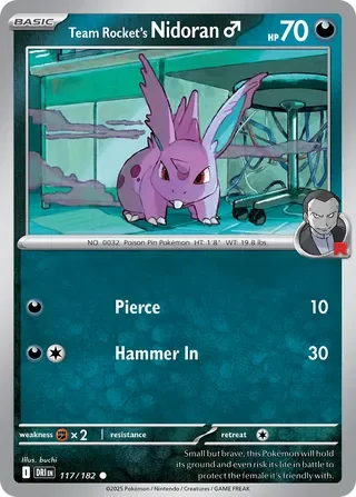 Team Rocket's Nidoran 117