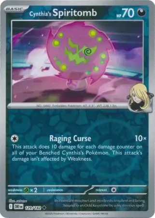 Cynthia's Spiritomb 129