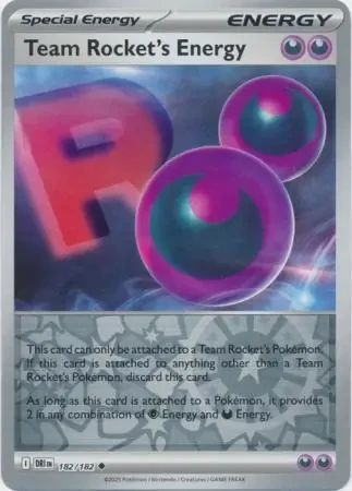 Team Rocket's Energy 182