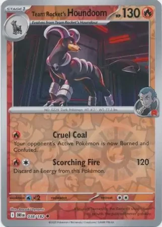Team Rocket's Houndoom 38