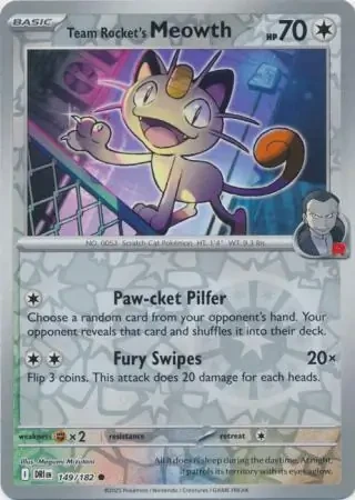 Team Rocket's Meowth 149