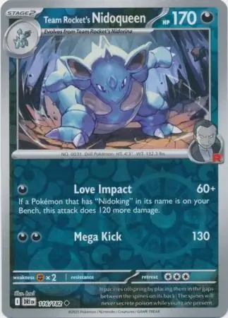 Team Rocket's Nidoqueen 116