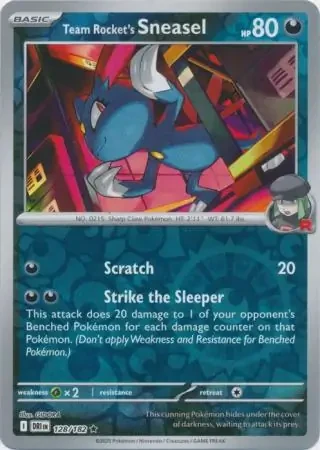 Team Rocket's Sneasel 128