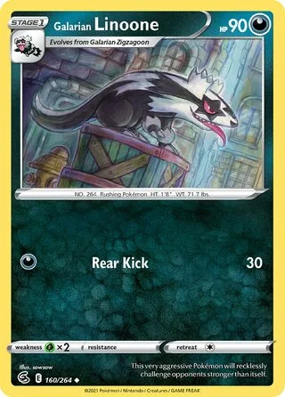 Galarian Linoone 160