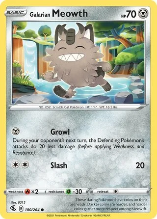 Galarian Meowth 180