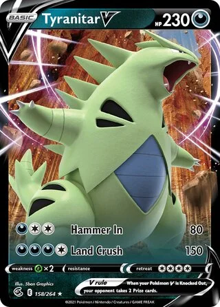 Tyranitar V 158
