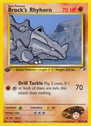 Brock's Rhyhorn 70