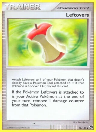 ポケモンカード たべのこし Leftovers 99/106 英語版 Leftovers 99/106 - Great Encounters | PulseTCG
