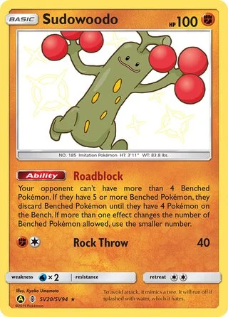 Sudowoodo SV20