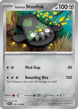 Galarian Stunfisk 106