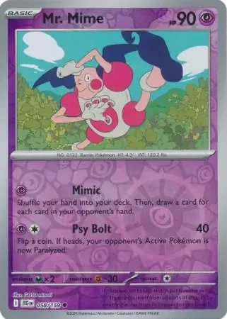 Mr. Mime 58