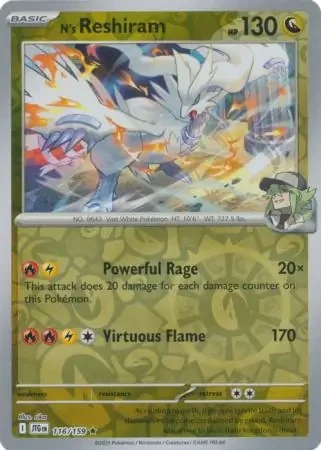 N's Reshiram 116