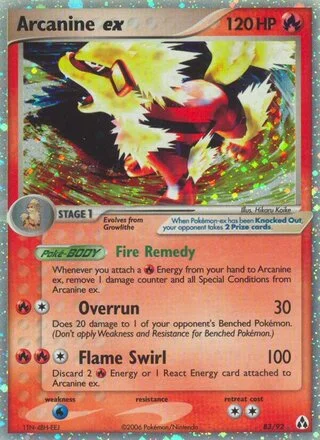 Arcanine EX