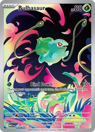 Bulbasaur 133/132 Holo ACE 9 - Mega Evolution | PulseTCG