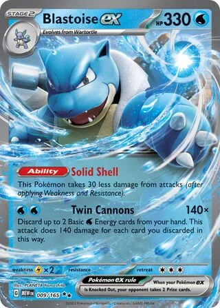 Blastoise ex 9